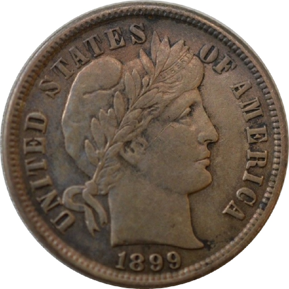 1899 Barber Silver Dime Coin Community Forum